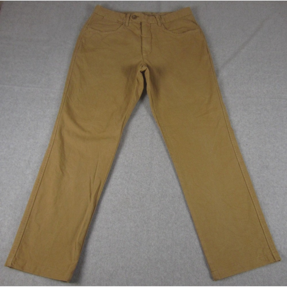 Ballin Pants Mens‎ 31 x 28 Khaki Newman Modern Fit Chino Straight Leg Beige READ